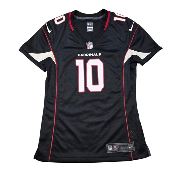 Arizona Cardinals Football Jersey Womens Small Black NFL Nike DeAndre Hopkins 10 - Picture 14 of 14
